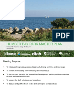 Humber Bay Park Master Plan – Community Resource Group Meeting No. 1 (April 6, 2016)