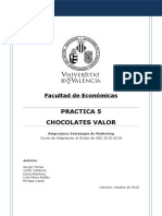 Práctica 5 - Chocolates Valor V3