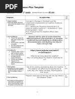 Scaffolded EEI Lesson Plan Template: Weather 1 Grade 48 Min