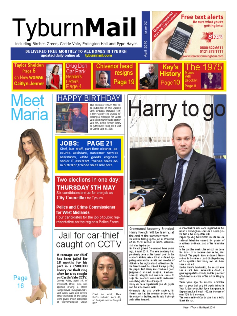 April 16 Tyburn Mail Full Edition Well Being Theft