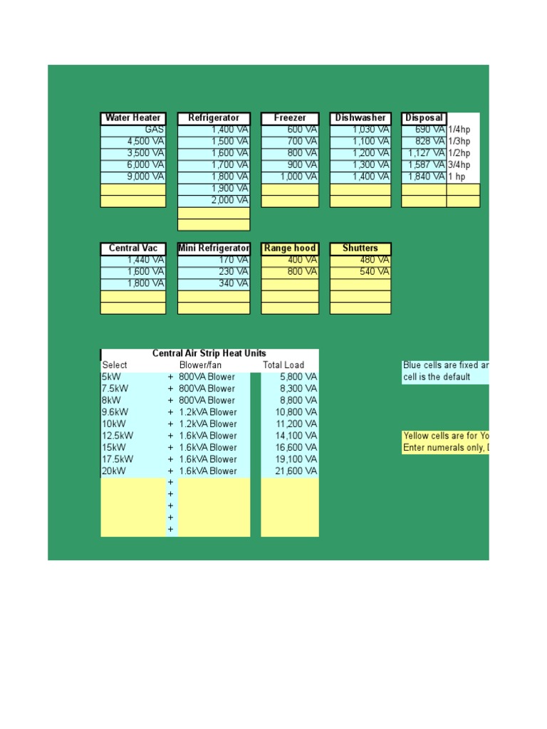 Residential Load Calculations | PDF | Home Appliance | Air Conditioning