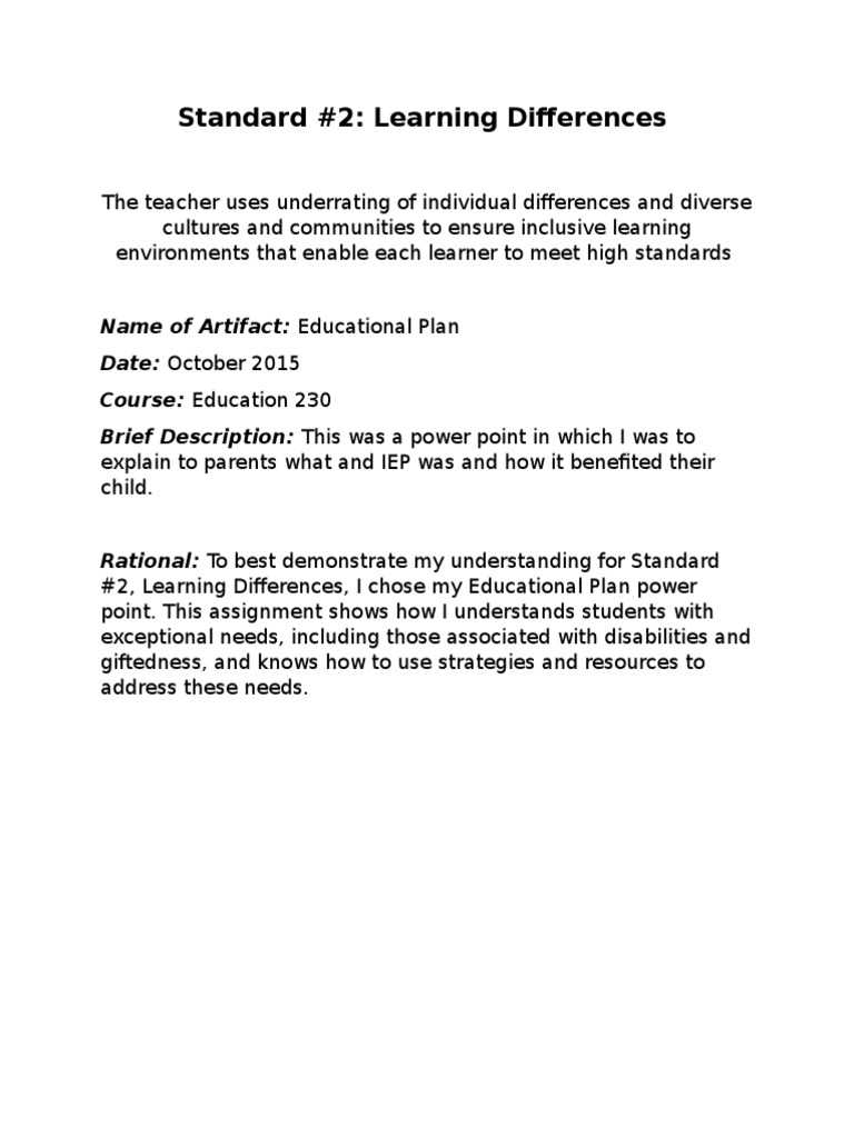 Inclusive Learning Strategies Explained | PDF