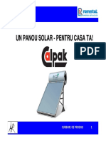 Panouri Solare Calpak