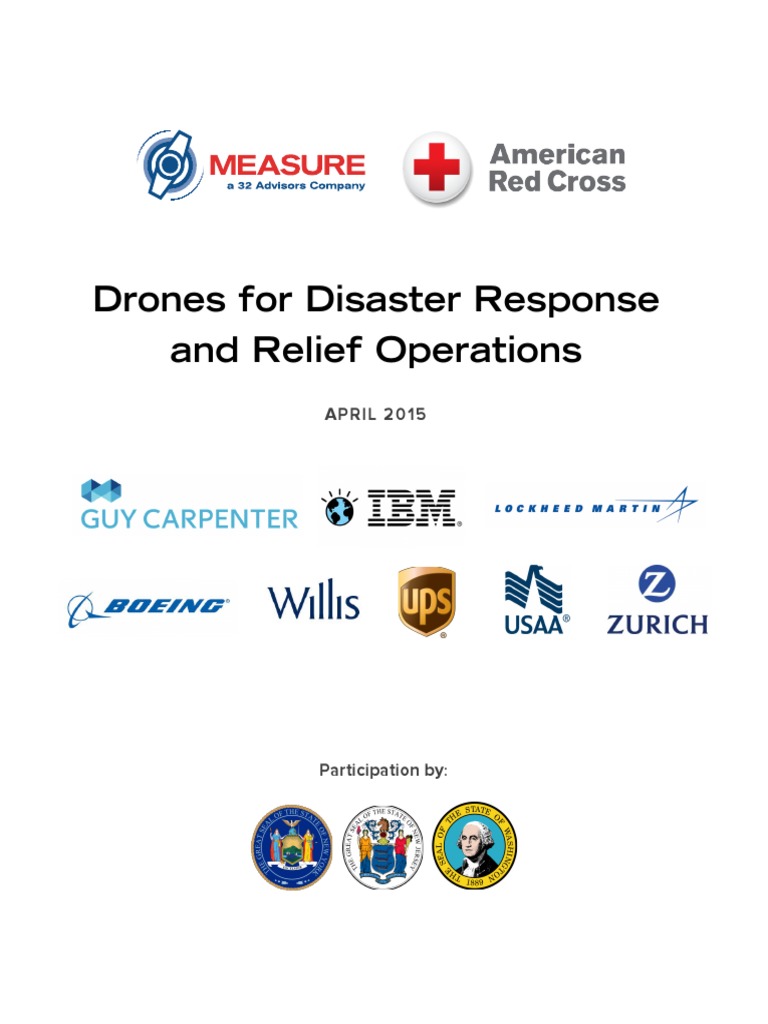 Drones For Disaster Response Relief Operations Study PDF | PDF ...