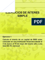 Ejercicios de Interes Simple Ppt