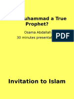 Was Muhammad A True Prophet