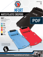 Comfort: Matco Plastic Creepers