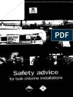 Hsg28 - Safety Advice For Bulk Chlorine Installations