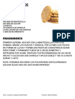 Recetario Galletas