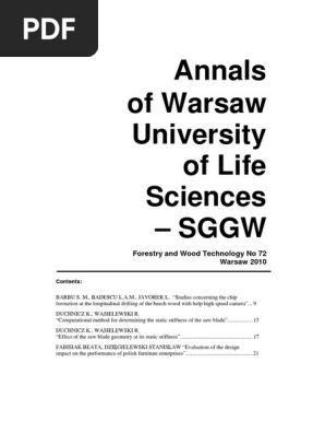 Annals Pdf Blade Stress Mechanics