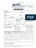 Company Biodata Format TNPL