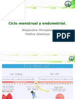 Ciclo Menstrual y Endometrial