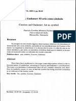 Cassirer y Gadamer. El Arte Como Símbolo