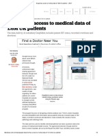 Googlemedicaldata