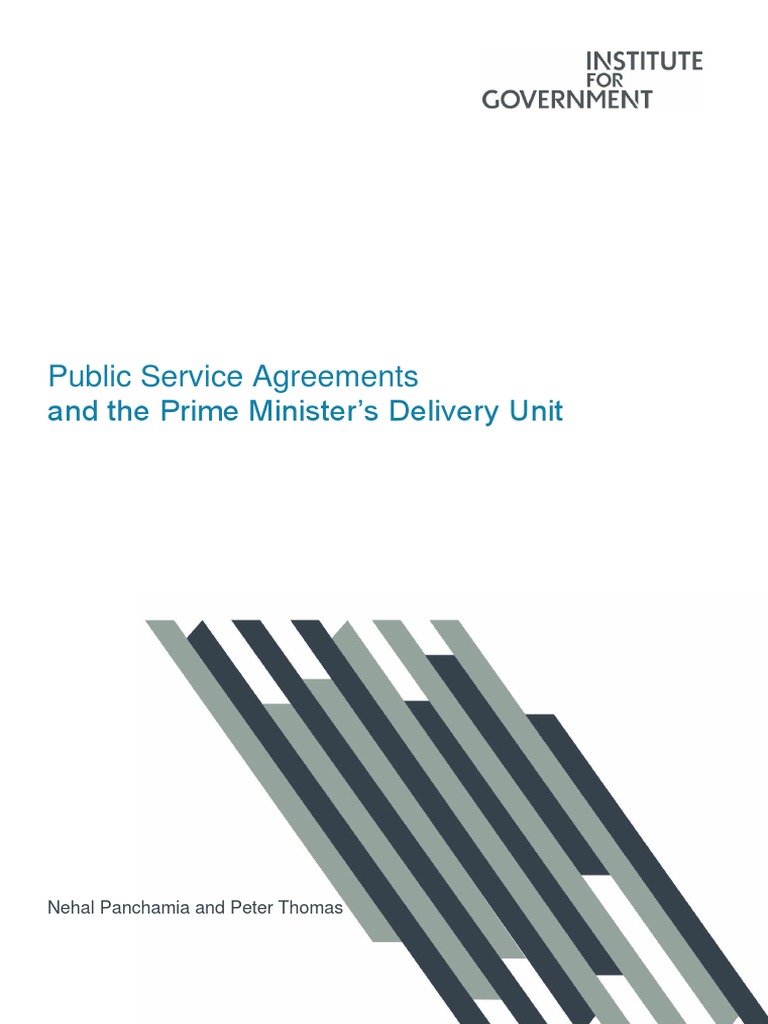 Public Service Agreements Overview | PDF | Tony Blair | Corporate ...
