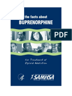 Eng - Facts About Buprenorphine SAMHSA