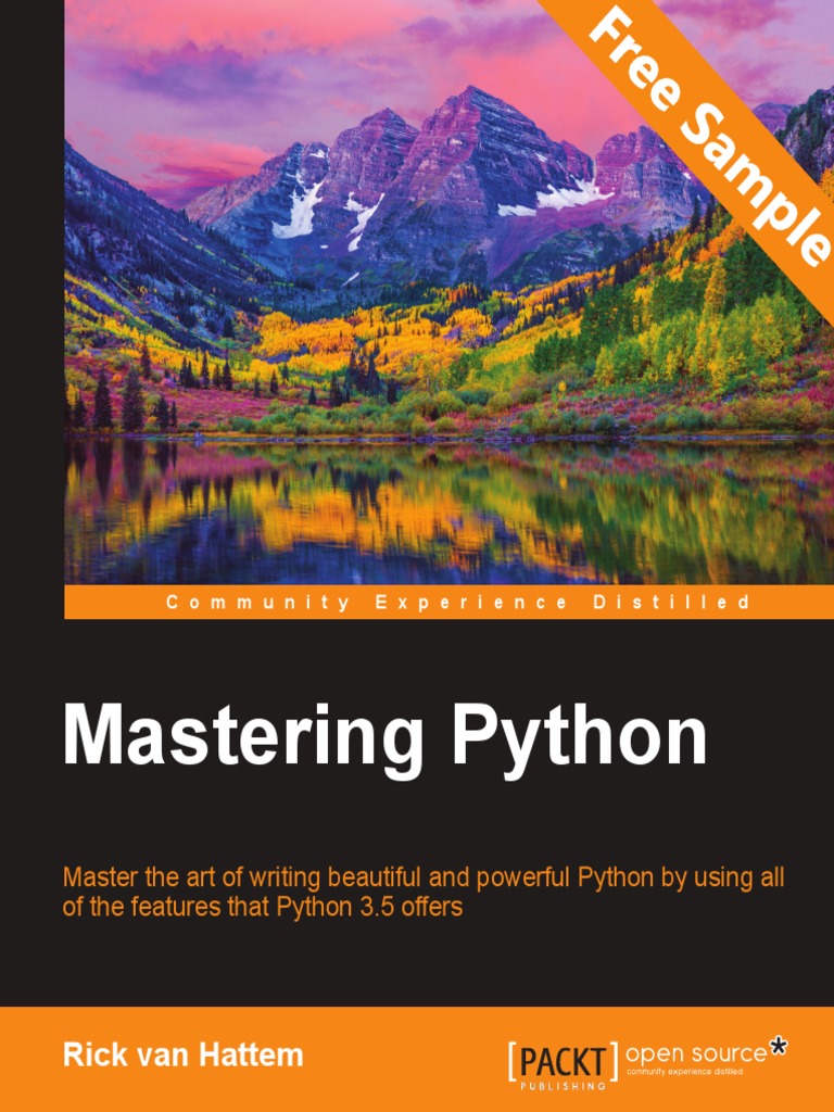 Mastering Python - Sample Chapter | PDF | Parameter (Computer ...