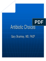 Antibiotic Choices