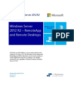 Windows Server 2012 R2 - Remoteapp and Remote Desktops