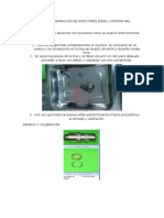 Proceso de Reparación de Inyectores Diesel Common Rail