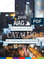 2016 Publications & Training Catalog: Quality, Corporate Responsibility, Supply Chain Management