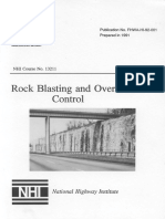 Rock Blasting and Overbreak Control