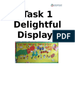 Task 1 Delightful Displays: EPC 2901 Teaching Practice Booklet 2b