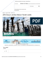 20% Dusun Jember Belum Teraliri Listrik _ Okezone Ekonomi