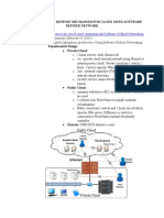 Proactive Attack Defense Mechanism For Cloud Using Software Defined Networking