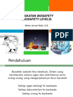 Tingkatan Biosafety