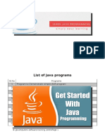Programs in Java