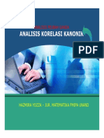 Analisis Korelasi Kanonik PDF