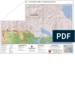 Nunukan District Topography Map