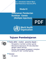 Modul 8 - Keamanan Pemberian Suntikan Ganda