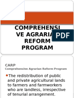 Comprehensi Ve Agrarian Reform Program