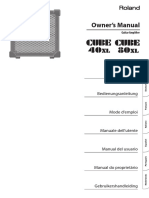 Roland CUBE 40XL (Owner's Manual) PDF