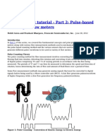 Flow Metering Tutorial Part 2 Pulse Based Counting in Flow Meters