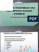 Kegiatan Penerimaan Dan Gudang Farmasi