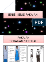 Jenis - Jenis Pakaian