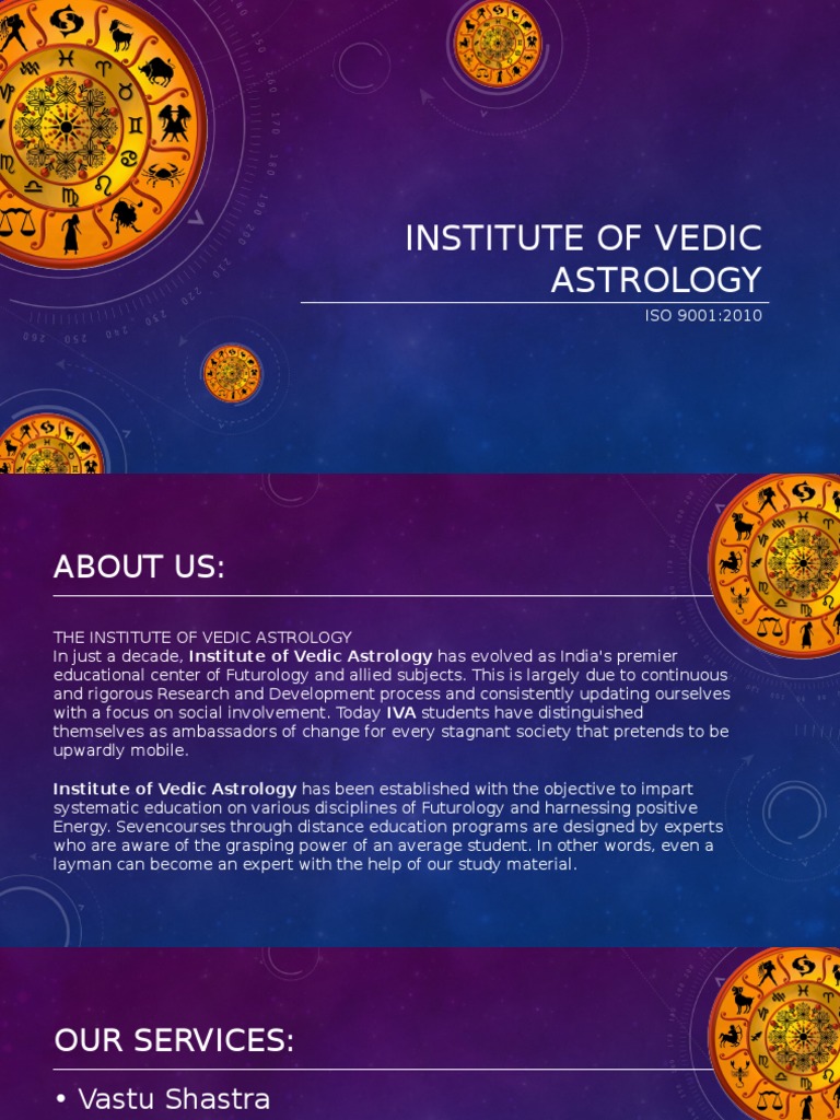 Institute of Vedic Astrology PDF Feng Shui Astrology