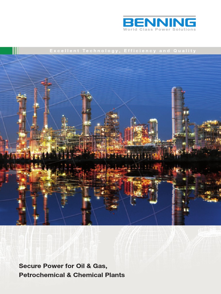 Benning UPS & Battery Charger Company Broschure Oil & Gas PDF Power
