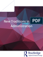 New Traditions in Public Administration FreeBook