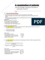 Orthodontic Examination