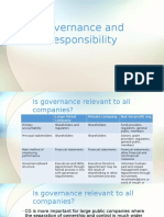 Governance and Responsibility 