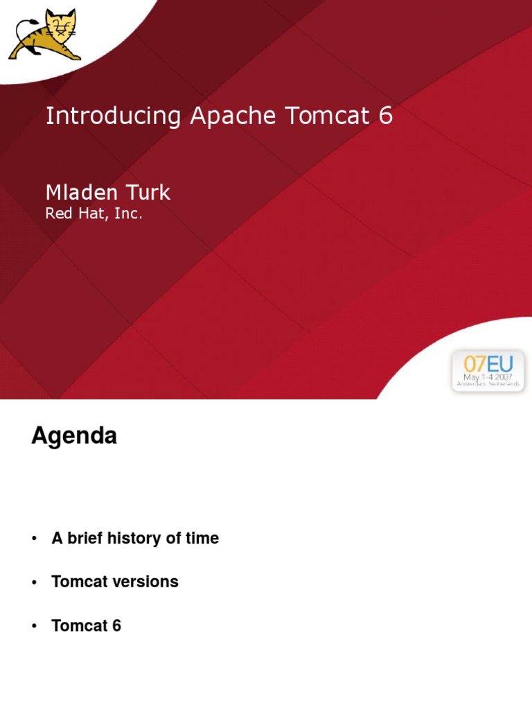Introducing Apache Tomcat 6: Mladen Turk | PDF | Computing Platforms ...