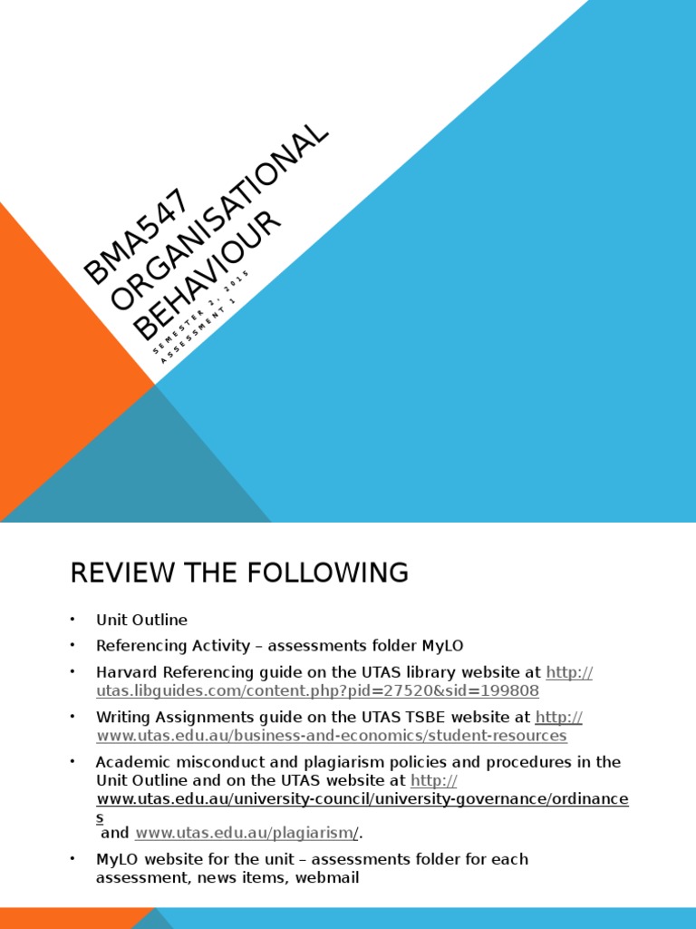 organisational behaviour Academic Journal Communication