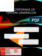 Cefalosporinas de Tercera Generacion