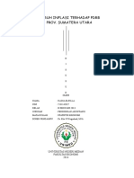 Pengaruh Inflasi Terhadap PDRB Di Prov. Sumatera Utara