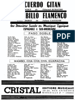 Julian Castillos - Estribillo Flamenco - Paso Doble - Band Sheet Music