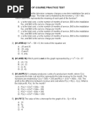 Eoc Practice Test